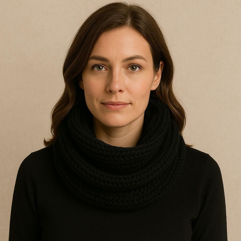 WALLIN – Varm och Mjuk Halsduk i Tjockstickad Loopdesign | Elegant och Bekväm Höst- & Vinterscarf för Dam & Herr