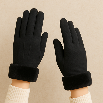 WALLIN – Varmfodrade Damhandskar för Höst & Vinter | Eleganta Touchskärmsvantar