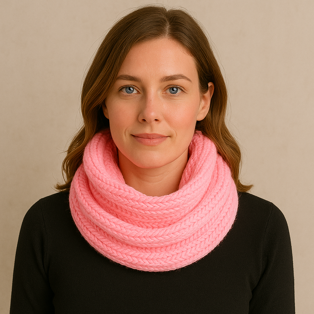 WALLIN – Varm och Mjuk Halsduk i Tjockstickad Loopdesign | Elegant och Bekväm Höst- & Vinterscarf för Dam & Herr